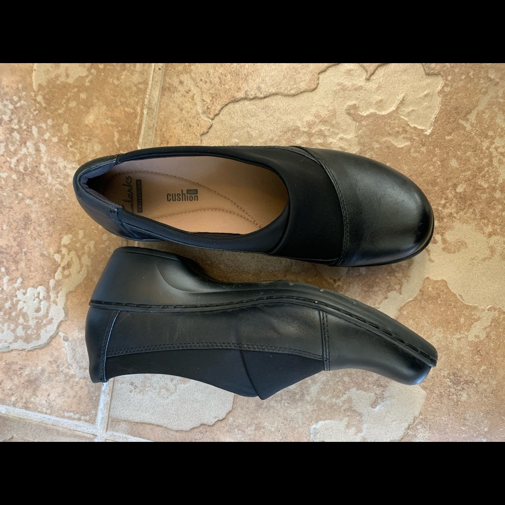 Black Clark’s shoes